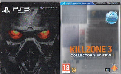 Killzone 3 (62 866) k Steelbox, PS3 18 - ikäraja A1 -