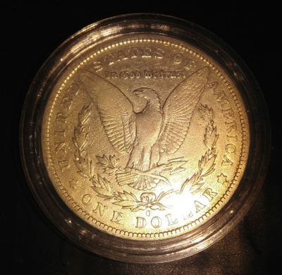 Morgan Dollar 1887 O Hopeaa