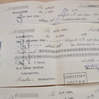 VANHOJA Vekseleitä ym Volvo-Auto Oy 1935 Leimamerkit ym - pikkukuva 3