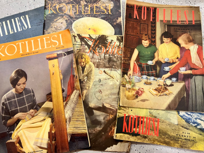 201 kpl Kotiliesi-lehtiä vuosilta 1953-1969