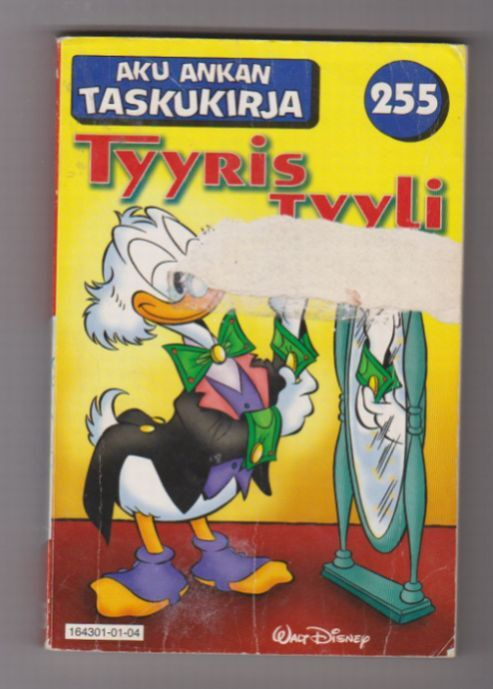 Aku Ankan Taskukirja 255 - Tyyris Tyyli (1.p)