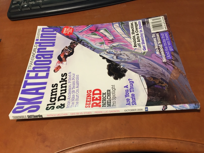 TRANSWORLD SKATEBOARDING 10/2006 HYVÄ