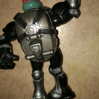 Turtles hahmo 14 cm ritari knight ninja musta - pikkukuva 2