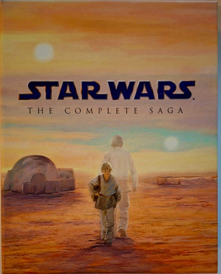 STAR WARS THE COMPLETE SAGA BLU-RAY (9 DISC)