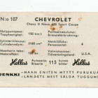 Purkkakuva Hellas n:o 107 CHEVROLET - pikkukuva 2