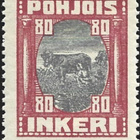 1920 Pohjois-Inkeri 80 p ** LaPe P-I 11 postituore - pikkukuva 1