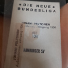 Tosi rare jalkapallo sticker bundes Peltonen! - pikkukuva 2