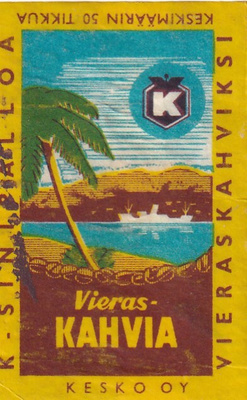 Vieras kahvia. Kesko Oy ,  s63