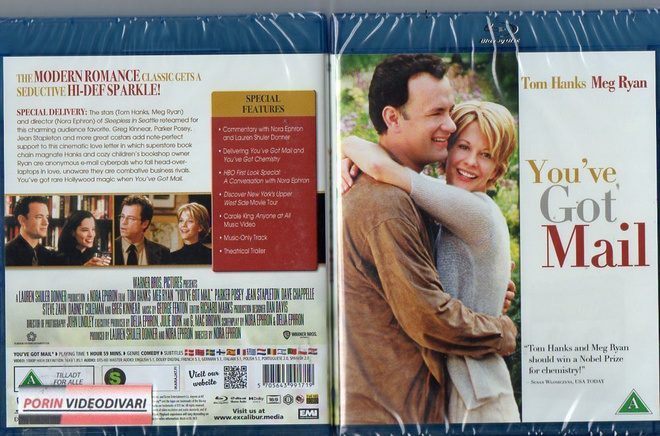 Sinulle On Postia	(83 133)	UUSI	-FI-	BLU-RAY		tom hanks	1998
