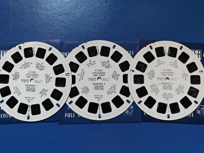 VIEW-MASTER KUVAKIEKOT No: C 5351, C 5352 ja C 5353