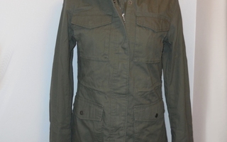 S (36) - Tommy Hilfiger army green takki * UUSI