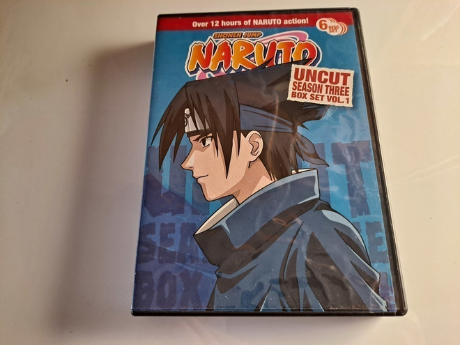 Shonen Jump Naruto Uncut Season 3 Episodes 107-135 (6DVD)