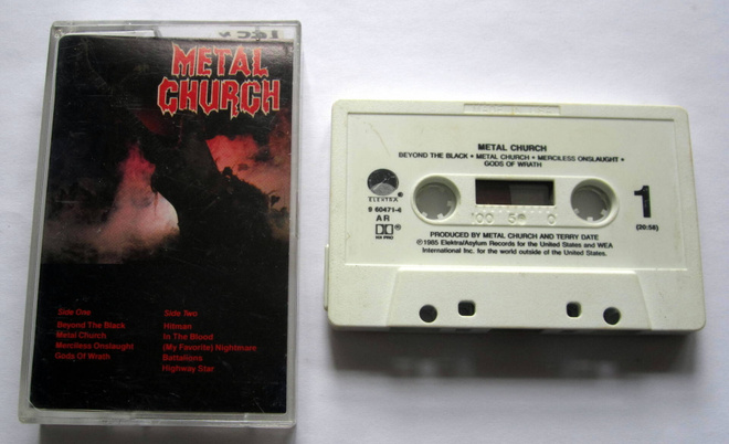 METAL CHURCH "1985" C-KASETTI