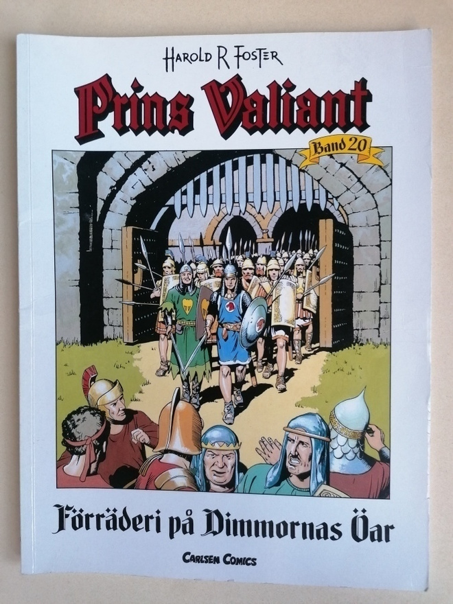 Prins Valiant band 20 , Förraderi på Dimmornas Öar