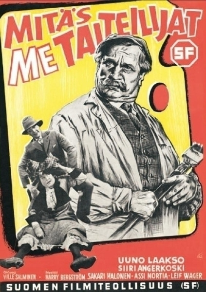 Mitäs Me Taiteilijat  -  DVD
