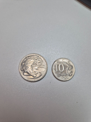 Australia 1969/1971 cents (14505)