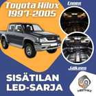 Toyota Hilux Tiger Sisätilan LED-sarja 6-osainen - pikkukuva 1