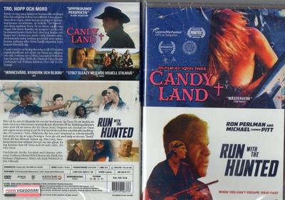 candy land / run with the hunted (20 537) UUSI-SV-DVD SF-TXT