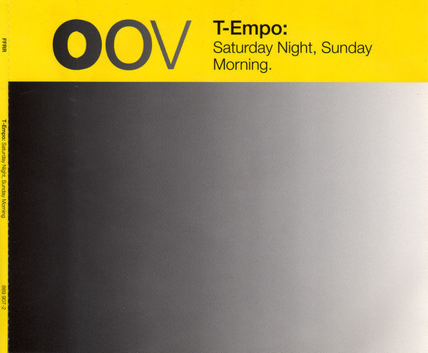 T-Empo • Saturday Night, Sunday Morning CD Maxi-Single