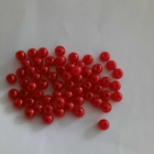 4mm punainen pyöreä helmi - pikkukuva 3
