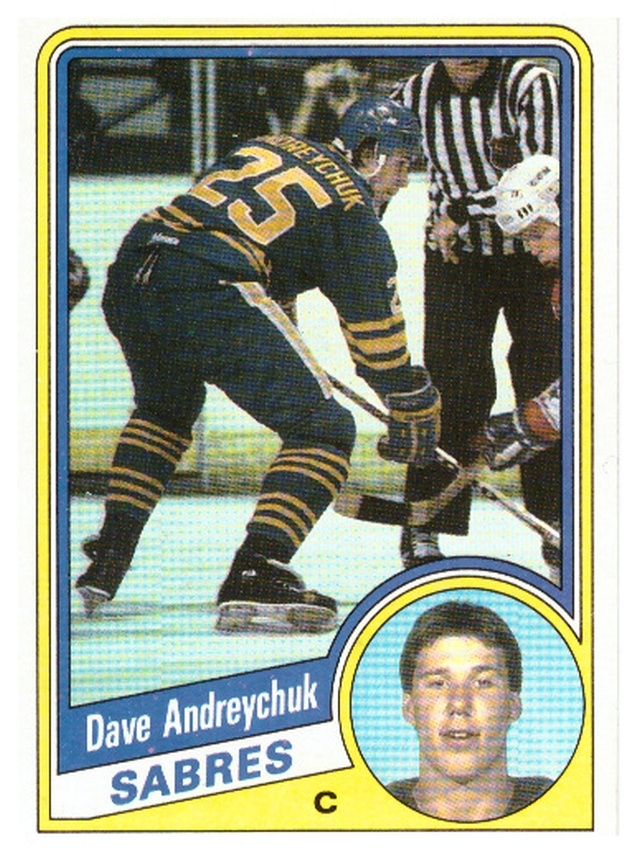 Leg. DAVE ANDREYCHUK Sabres 1984 Topps #13 RC SP