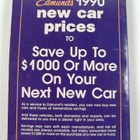 Edmund's 1990 - New car prices - pikkukuva 2