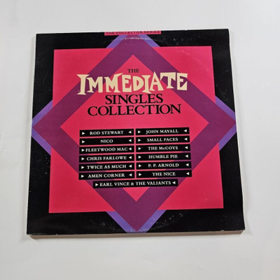 THE IMMEDIATE SINGLES COLLECTION (2-LP), 1985, ks. kappaleet