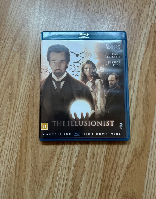 The illusionist  blu-ray