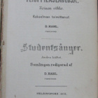 D. Hahl (t.): Ylioppilaslauluja I-II. K. E. Holms 1871-73 - pikkukuva 4