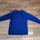 NEW BASICS MIESTEN TUMMANSININEN NEULE K. L - pikkukuva 1