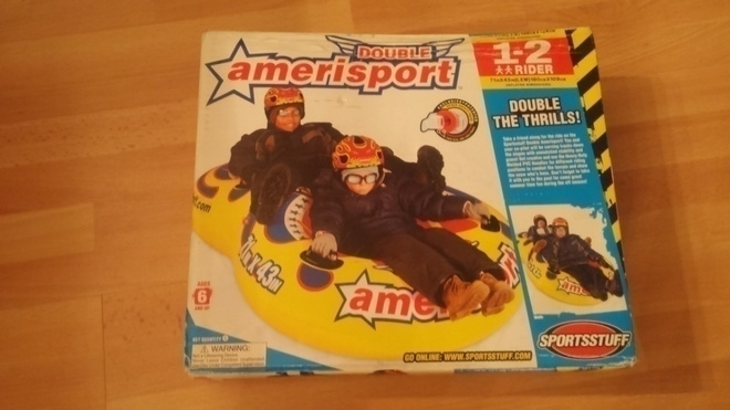 Amerisport mäenlaskuun uusi! Lahjaksi!