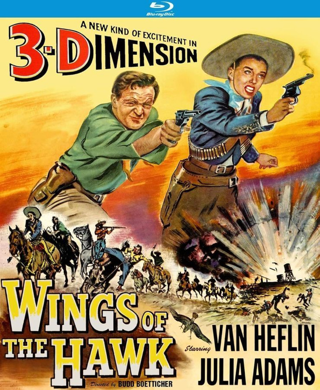 Wings of the Hawk (1953) 3D Blu-ray (alue A)