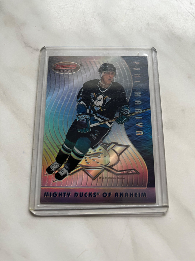 1995-96 Bowmans Best Refractor Paul Kariya #BB15