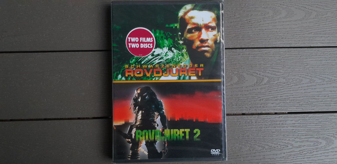 DVD: Predator + Predator 2. 2xDVD (1987-1990/2007) UUSI