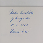 Rauno Meriö : Elän kuin elokuuta (signeerattu, tekijän om... - pikkukuva 3