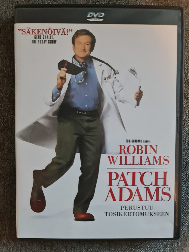 Patch Adams (1998) Robin Williams, dvd, egmont