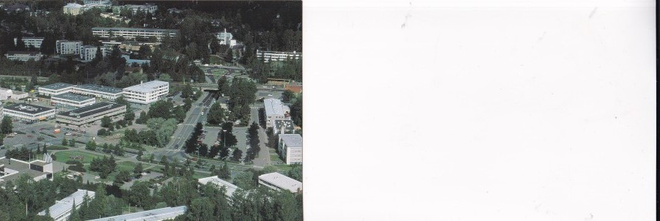 Kauniainen, Grankull, ilmakuvakortti   b688