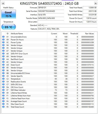 240GB SATA 2.5" Kingston SSD *ILMAINEN TOIMITUS*