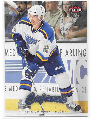 2006-07 Ultra #172 Petr Cajanek St Louis Blues