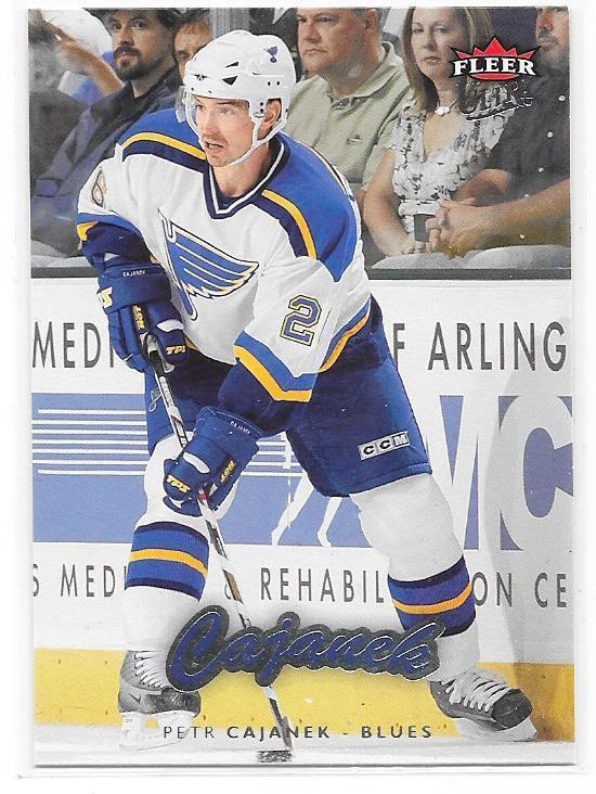 2006-07 Ultra #172 Petr Cajanek St Louis Blues