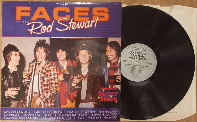 FACES: The Faces Featuring Rod Stewart  LP