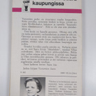 Ines Lappalainen : Vastamäen Saara kaupungissa - pikkukuva 2