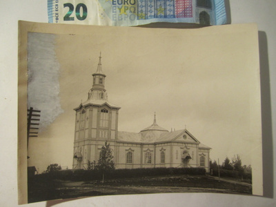 VANHA Valokuva Toijala 1930-l Postikortin Alkup.Mallikappale