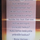 KULKEMATON LINTU KIVELLÄ JAKKO TÄHTI NOORA VÄSTINEN KARTO - pikkukuva 2