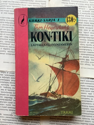 Thor Heyerdahl - Kon-tiki: lautalla yli Tyynenmeren (nid.)