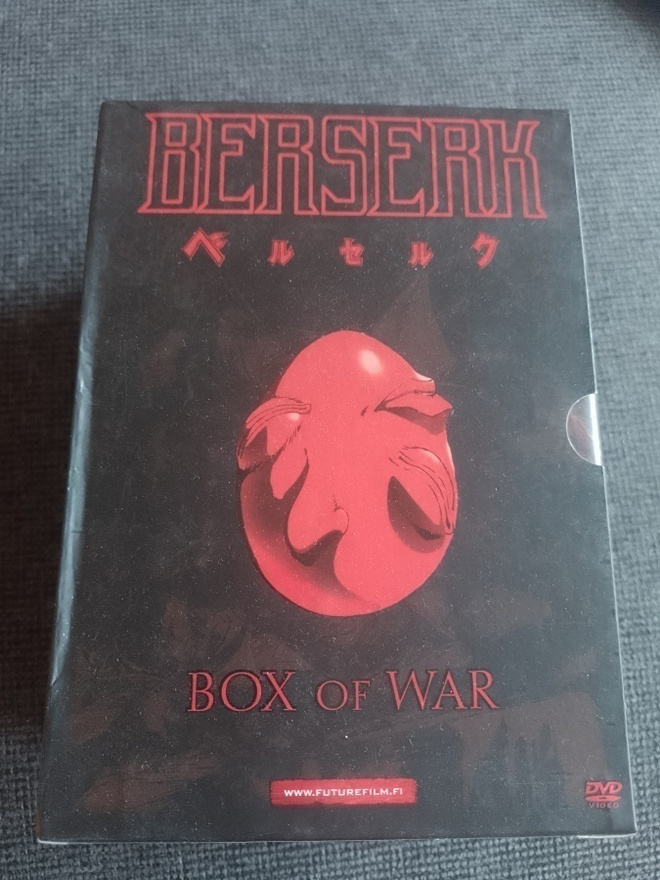 Berserk Box of war 6DVD Anime Suomitxt