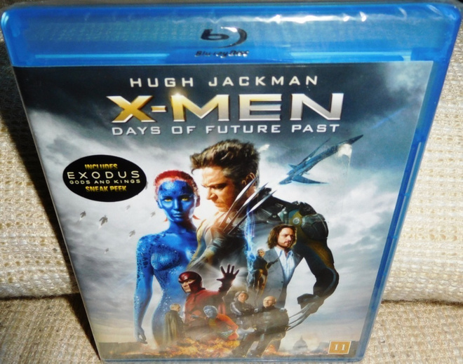 X-Men - Days Of Future Past (muoveissa) Blu-ray