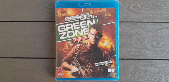 BD: Green Zone - Limited Edition (Matt Damon 2010) UUSI
