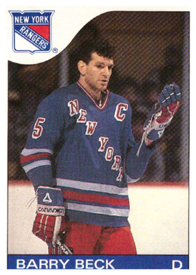 Legenda BARRY BECK Rangers, OPC 85-86 #138