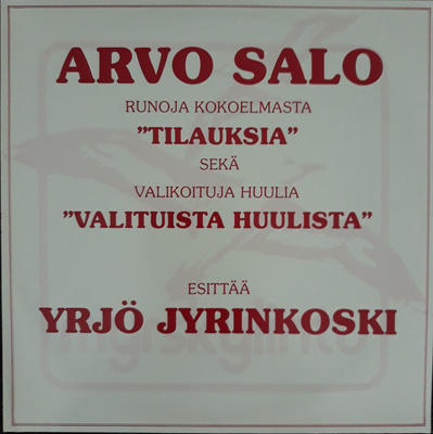 Arvo Salo - Esittää Yrjö Jyrinkoski